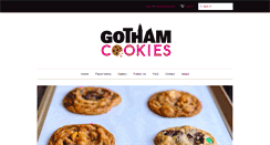 Desktop Screenshot of gothamcookies.com