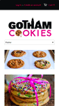 Mobile Screenshot of gothamcookies.com
